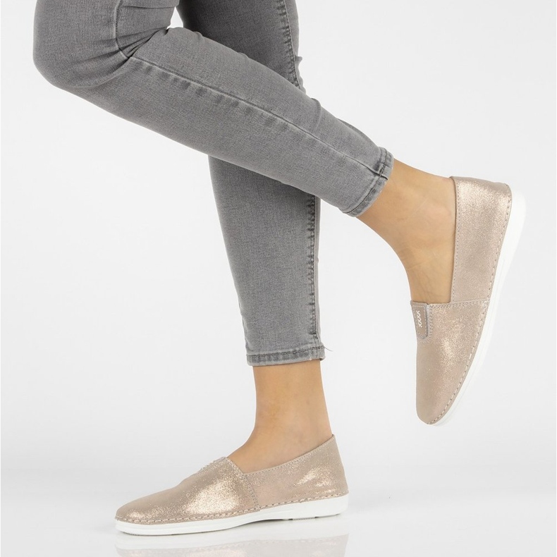 Slip-on in pelle Filippo DP2134/21 Go golden d'oro 1