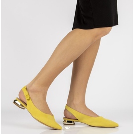 FILIPPO DP2092/21 Yl tacco alto giallo 2