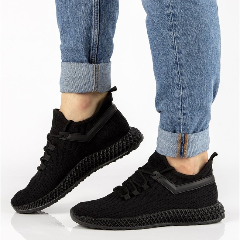 Sneakers da uomo Filippo MTN2293/21 Bk nere nero 1
