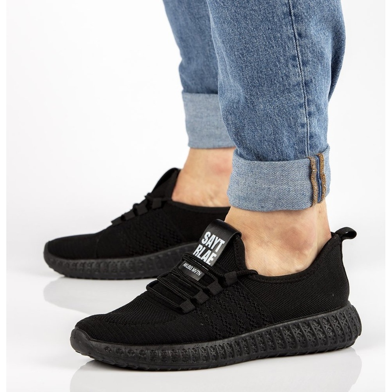 Sneakers da uomo Filippo MTN2175/21 Bk nere nero 2