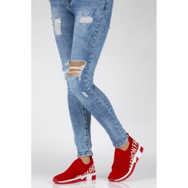 Sneakers da donna Filippo DTN2297/21 Rd rosse rosso 1