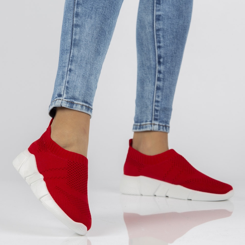 Sneakers da donna Filippo DTN2182/21 Rd rosse rosso 1