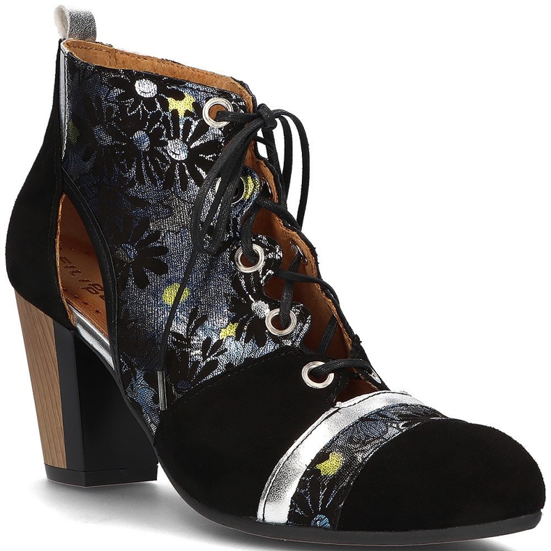 Scarpe in pelle Filippo 03938-01 Nero 1