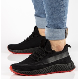 Sneakers da uomo Filippo MTN2179/21 Bk Rd nere nero 1