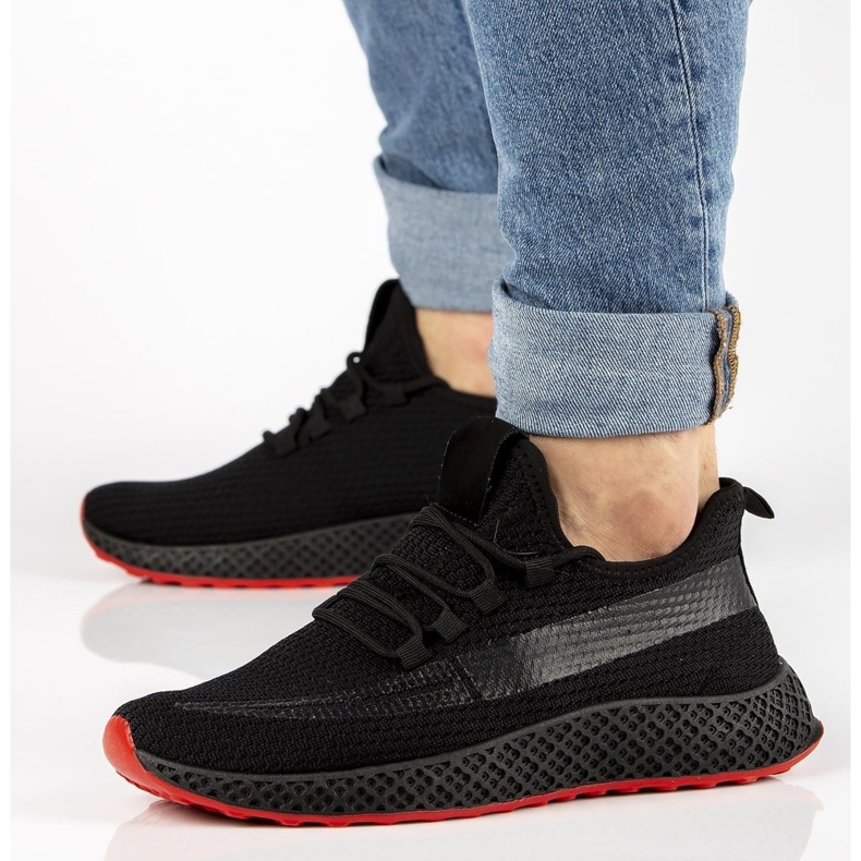 Sneakers da uomo Filippo MTN2179/21 Bk Rd nere nero 1