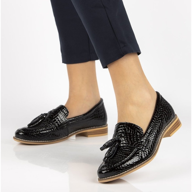 Mocassino in pelle Filippo DP2161/21 Bk nero 1