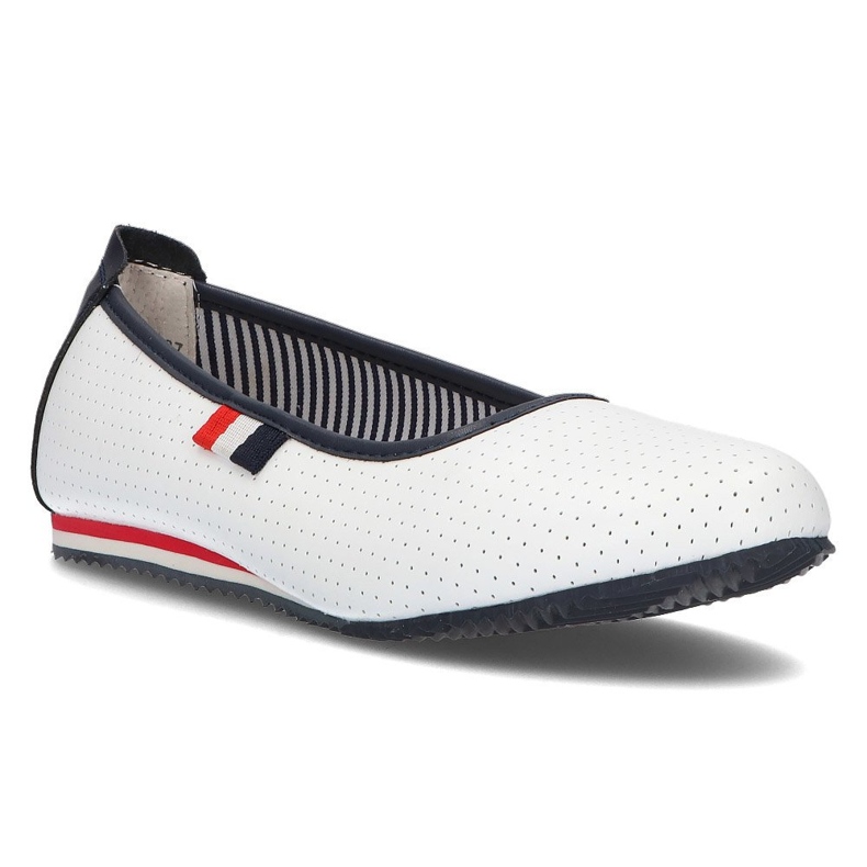 Ballerine in pelle Filippo DP2171 / 21 Wh bianche bianca 1