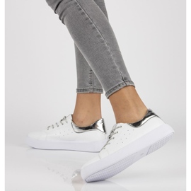 Scarpa in pelle Filippo DP2157/21 Wh bianca 1