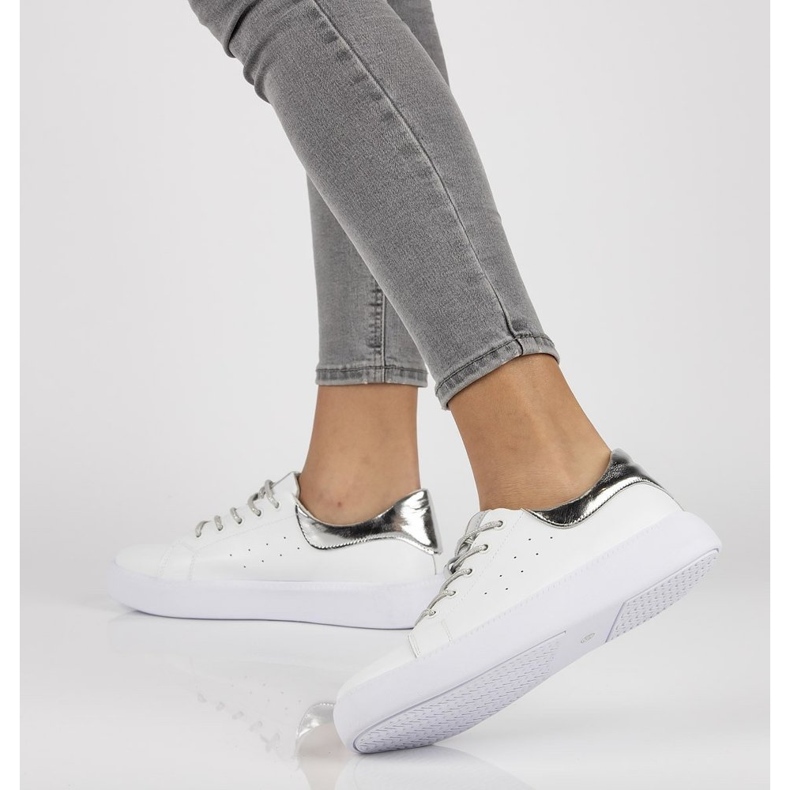 Scarpa in pelle Filippo DP2157/21 Wh bianca bianco 1