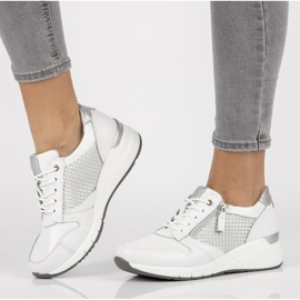 Sneakers in pelle Filippo DP2052 / 21 Wh bianche bianca 1