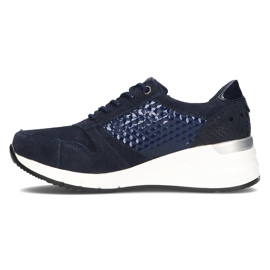Sneakers in pelle Filippo DP2052/21 Nv blu navy 1