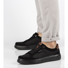 Scarpe in pelle Filippo MP2398 / 21 Bk nero 2