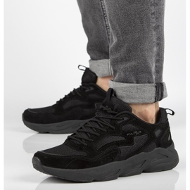 Sneakers in pelle Filippo MSP2116/21 Bk nere nero 1