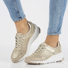 Sneakers in pelle Filippo DP2008/21 Go d'oro 1