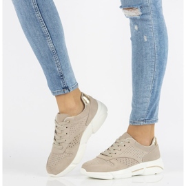 Sneakers in pelle Filippo DP2156/21 Be beige 1
