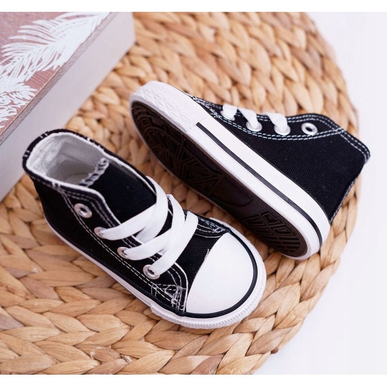 FRROCK Sneakers classiche da bambino Filemon nere nero nero 3