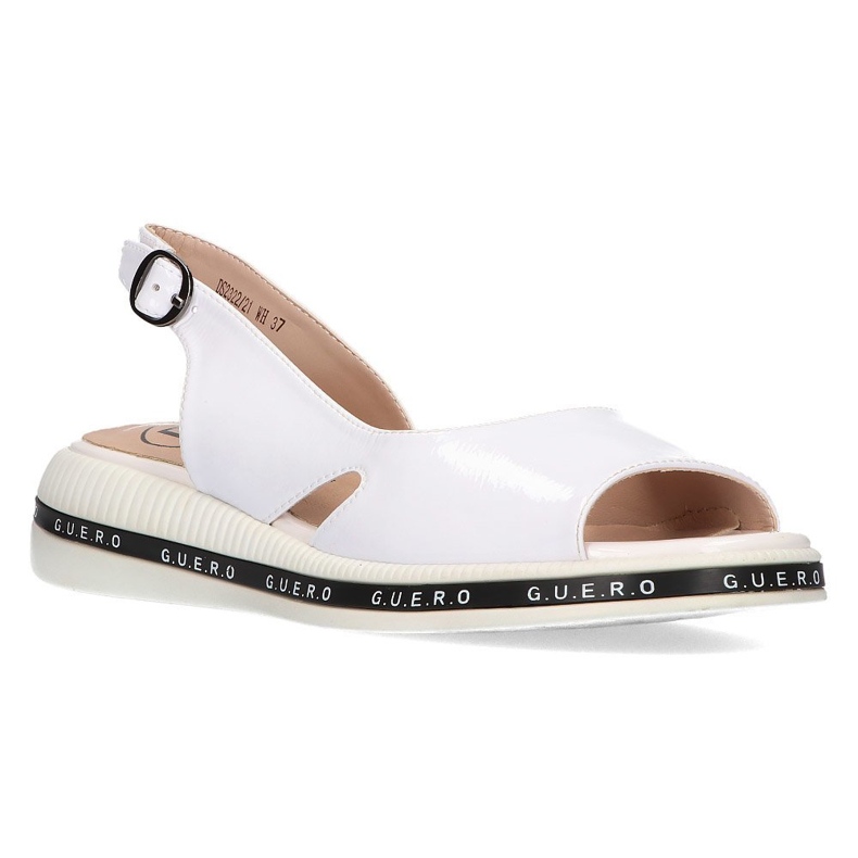 Sandali con zeppa Filippo DS2322 / 21 Wh bianco bianca 1
