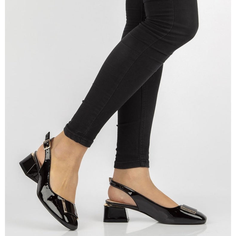 FILIPPO DP2086/21 Bk tacco alto nero 1
