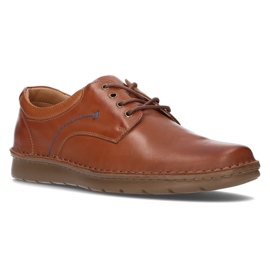Scarpe in pelle Filippo 5304-3 marrone 1
