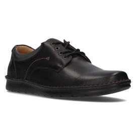 Scarpe in pelle Filippo 5304-1 nero 1