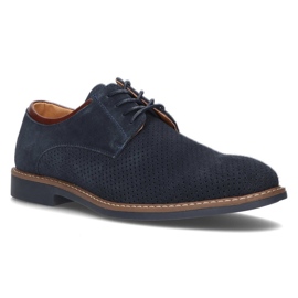 Scarpa in pelle Filippo MP2399/21 Nv blu navy 1