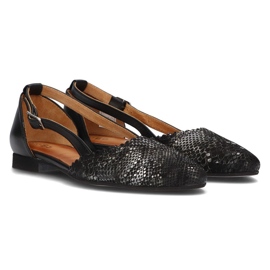 Scarpa in pelle Filippo 4972A nera nero 2