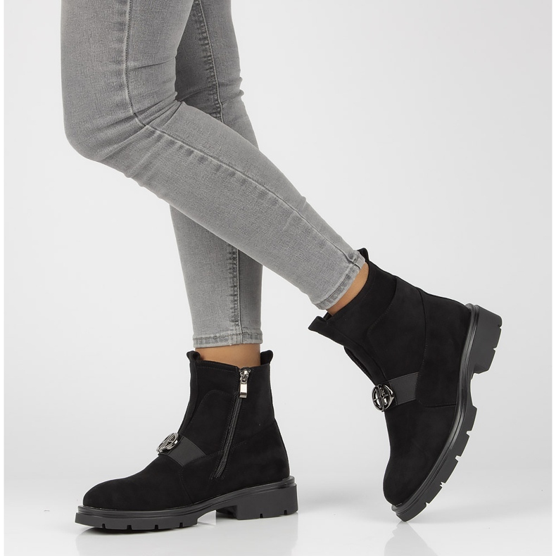 Stivali neri Filippo DBT3330 / 21 Bk nero 1