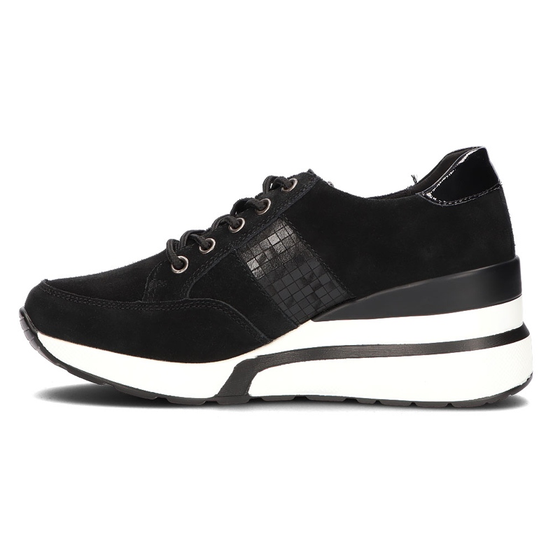 Sneakers in pelle Filippo DP3176/21 Bk nere nero 1