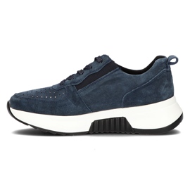 Filippo Sneakers in pelle DP3171/21 Nv blu navy 1