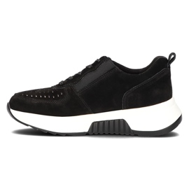 Filippo Sneakers in pelle DP3171/21 Bk nere nero 1