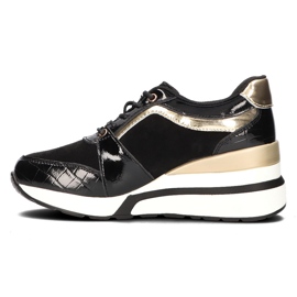 Sneakers in pelle Filippo DP3167/21 Bk nero 1