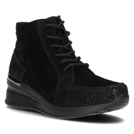Stivali in pelle Filippo DBT1504 / 21 Bk Bk nero 1