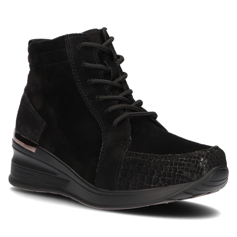 Stivali in pelle Filippo DBT1504 / 21 Bk Bk nero 1