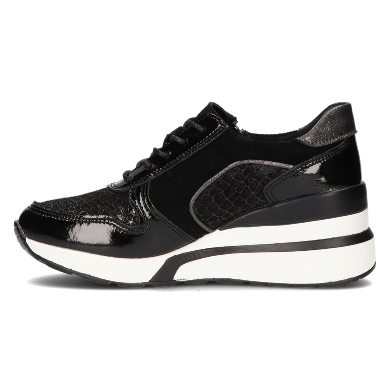 Sneakers in pelle Filippo DP3166/21 Bk nere nero 1