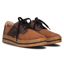 Scarpa in pelle Filippo 10123 marrone 2