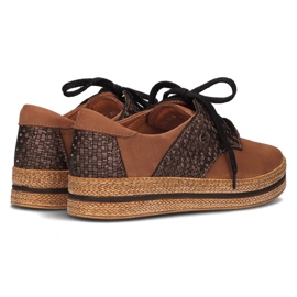 Scarpa in pelle Filippo 10123 marrone 1