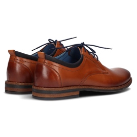 Scarpe in pelle Filippo 1726 marrone 2