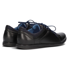 Scarpa in pelle Filippo 1703 nera nero 2