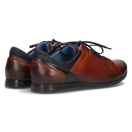 Scarpe in pelle Filippo 1690 marrone 2