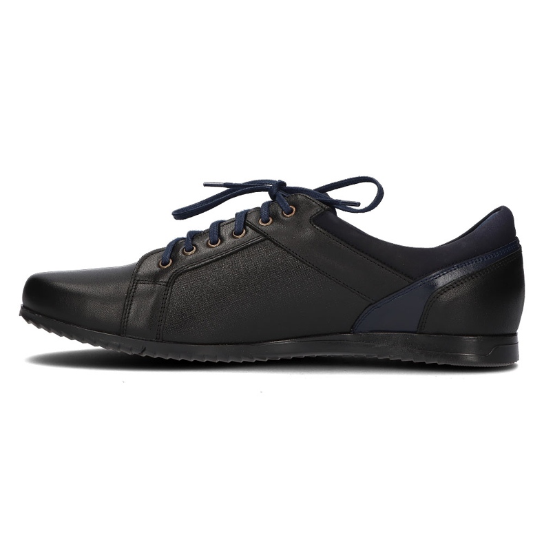 Scarpa in pelle Filippo 1690 nera nero 1