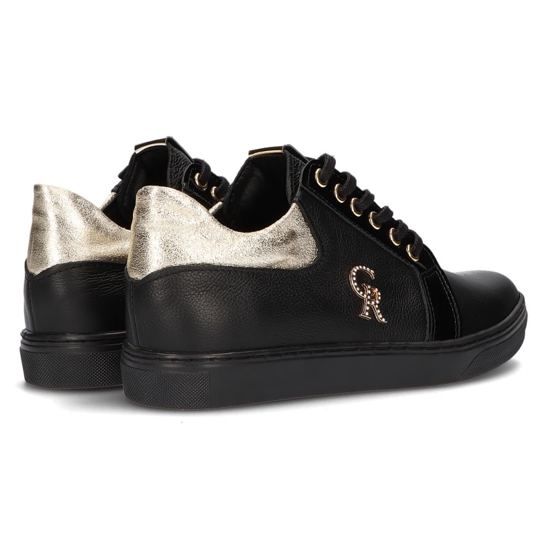 Sneakers in pelle Filippo 128 nere nero 2