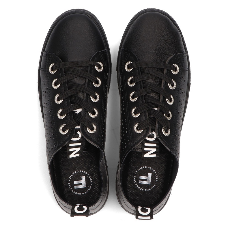 Sneakers Filippo DP2288/21 Bk Bk nere nero 2