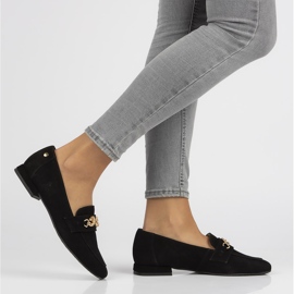 Mocassini in pelle Filippo 05313 nero 2