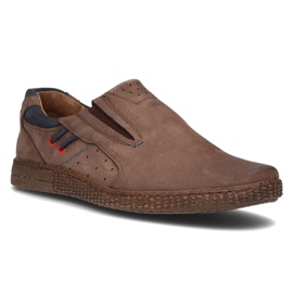 Scarpa in pelle Filippo 862L marrone 1