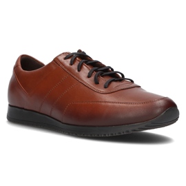 Scarpe in pelle Filippo 1749 marrone 1