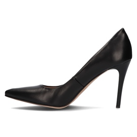 Décolleté Filippo 956 in pelle nero 1