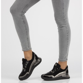 Sneakers in pelle Filippo 120 nere nero 1