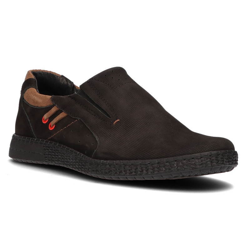 Scarpa in pelle Filippo 862L nera nero 1
