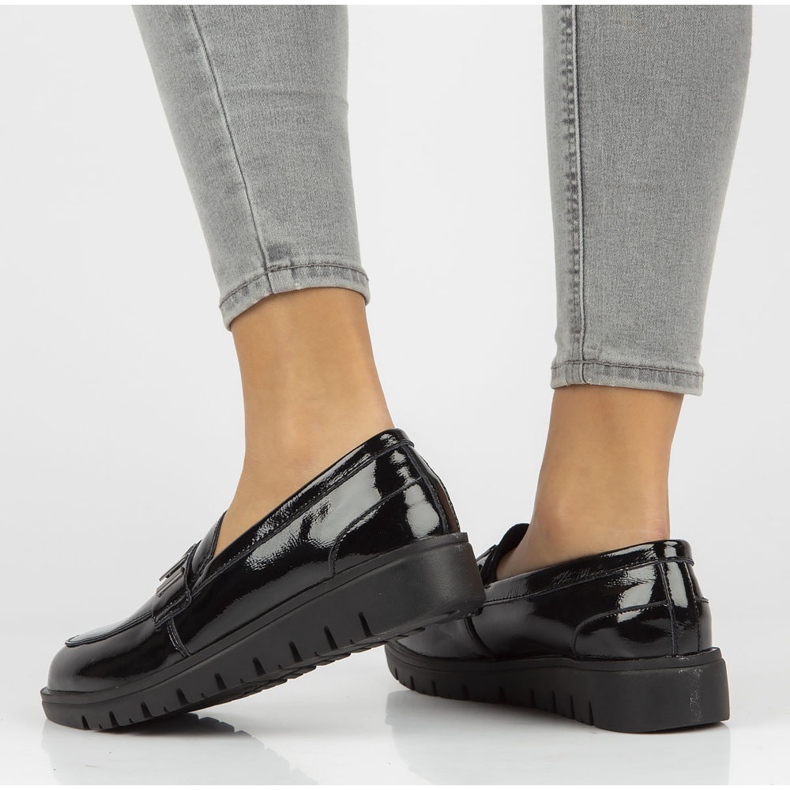Scarpe in pelle Filippo DP3204/21 Bk nero 1