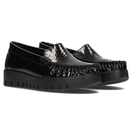 Scarpe in pelle Filippo DP3024/21 Bk Cr nero 1
